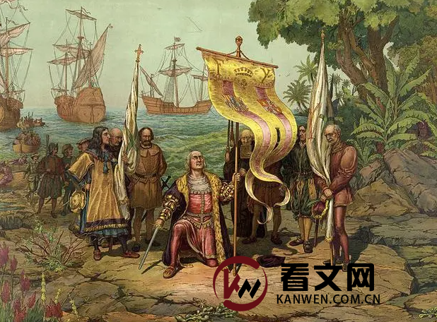 1492年哥伦布到达美洲